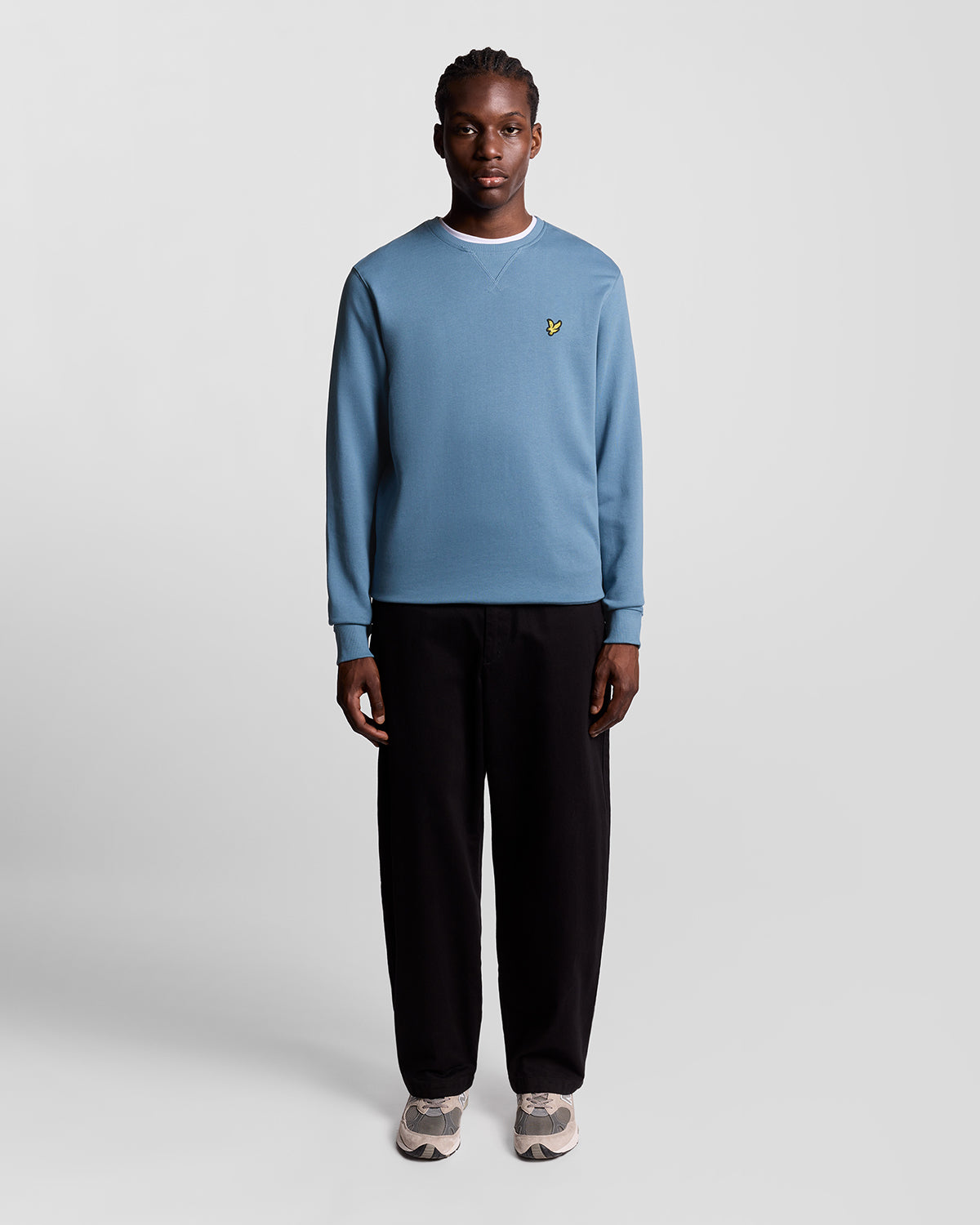 Lyle & Scott Mens Sweatshirt ML424VOG - X861 Ocean Sky