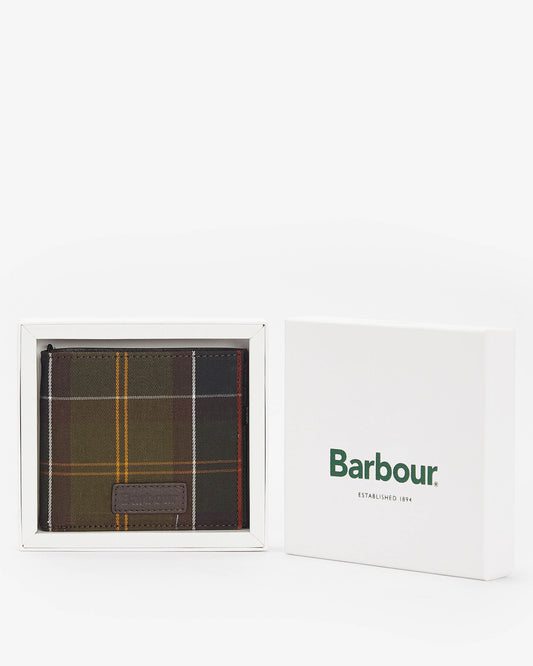 Barbour Mens Tartan Wallet - Classic Tartan