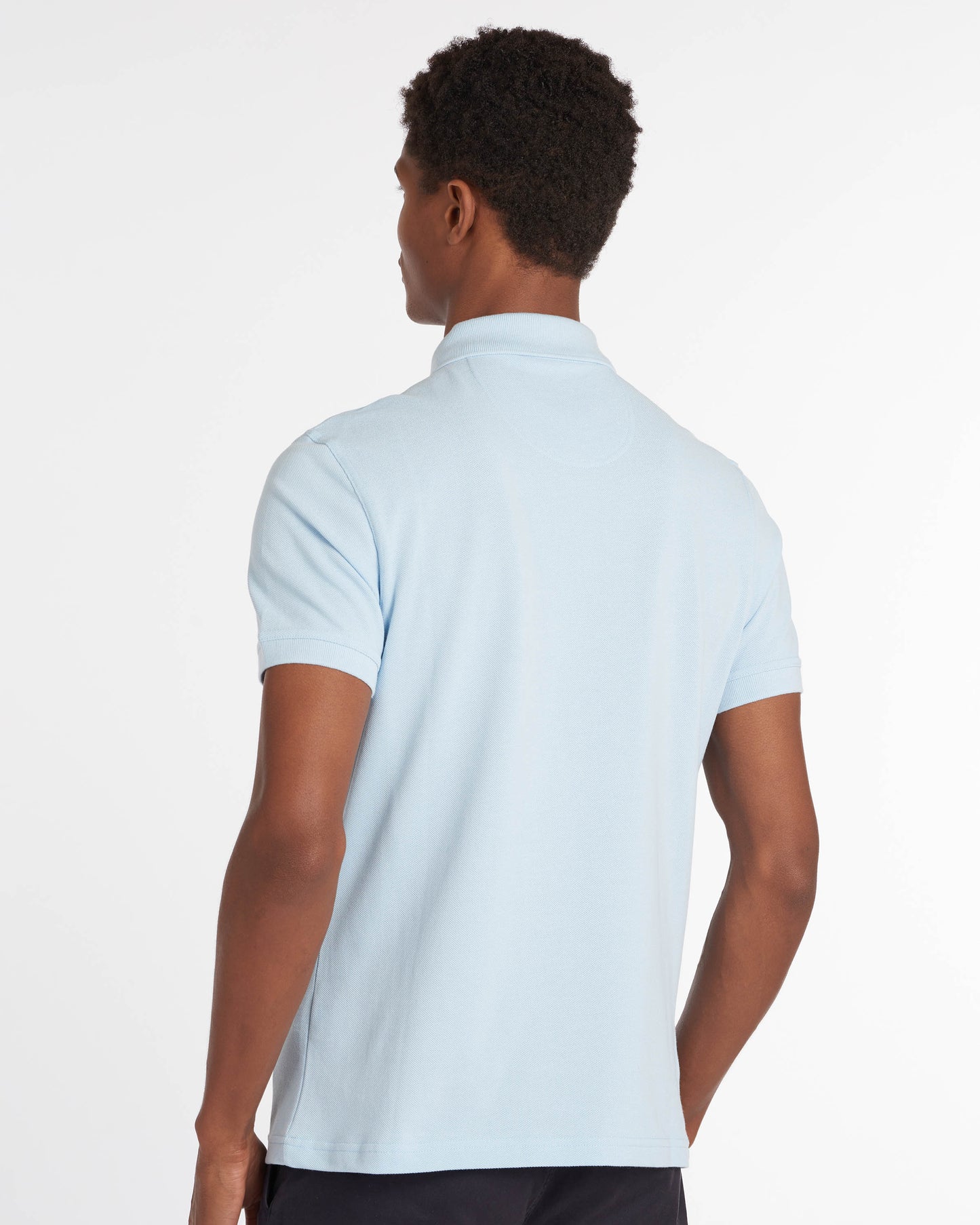 Barbour Mens Sports Polo Shirt - Sky