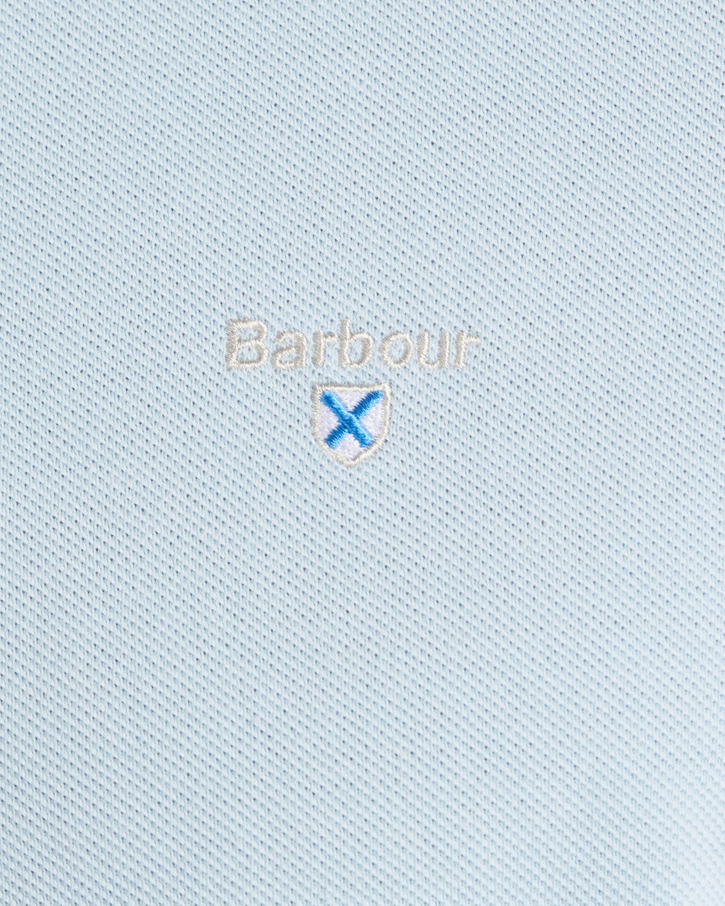 Barbour Mens Sports Polo Shirt - Sky
