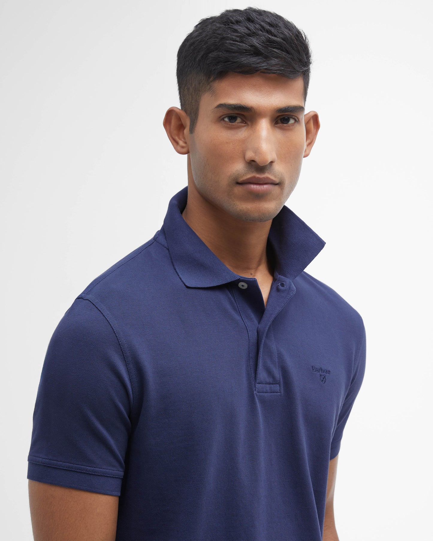 Barbour Wash Sports Mens Polo Shirt - Navy
