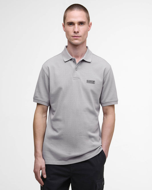 Barbour International Essential Short Sleeve Mens Polo - Ultimate Grey