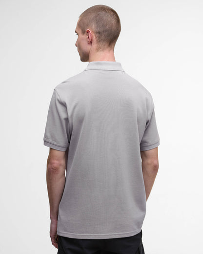 Barbour International Essential Short Sleeve Mens Polo - Ultimate Grey