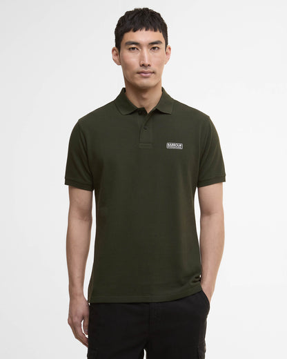 Barbour International Essential Short Sleeve Mens Polo - Sage