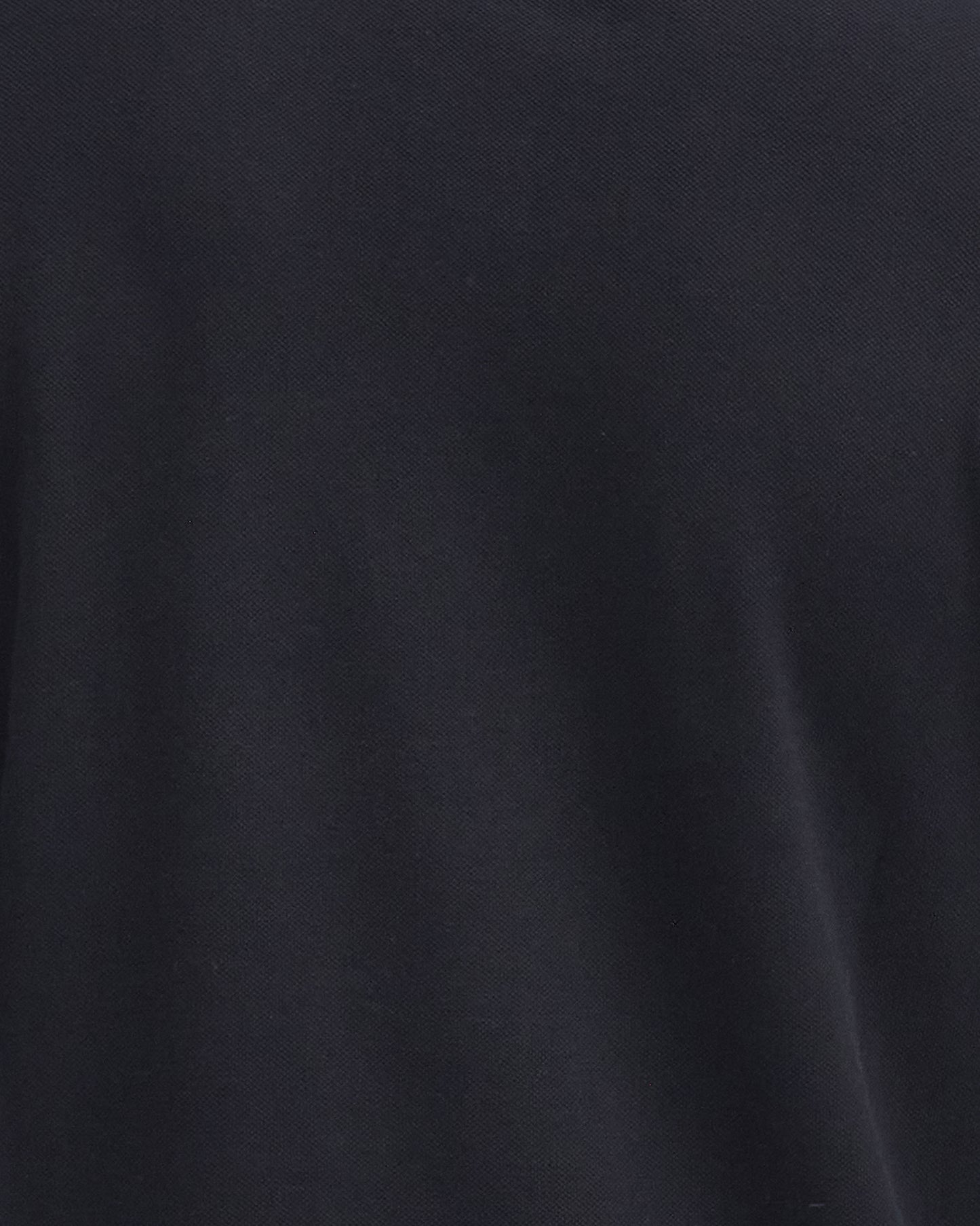 Barbour International Essential Mens Long Sleeve Polo - Black/Pewter