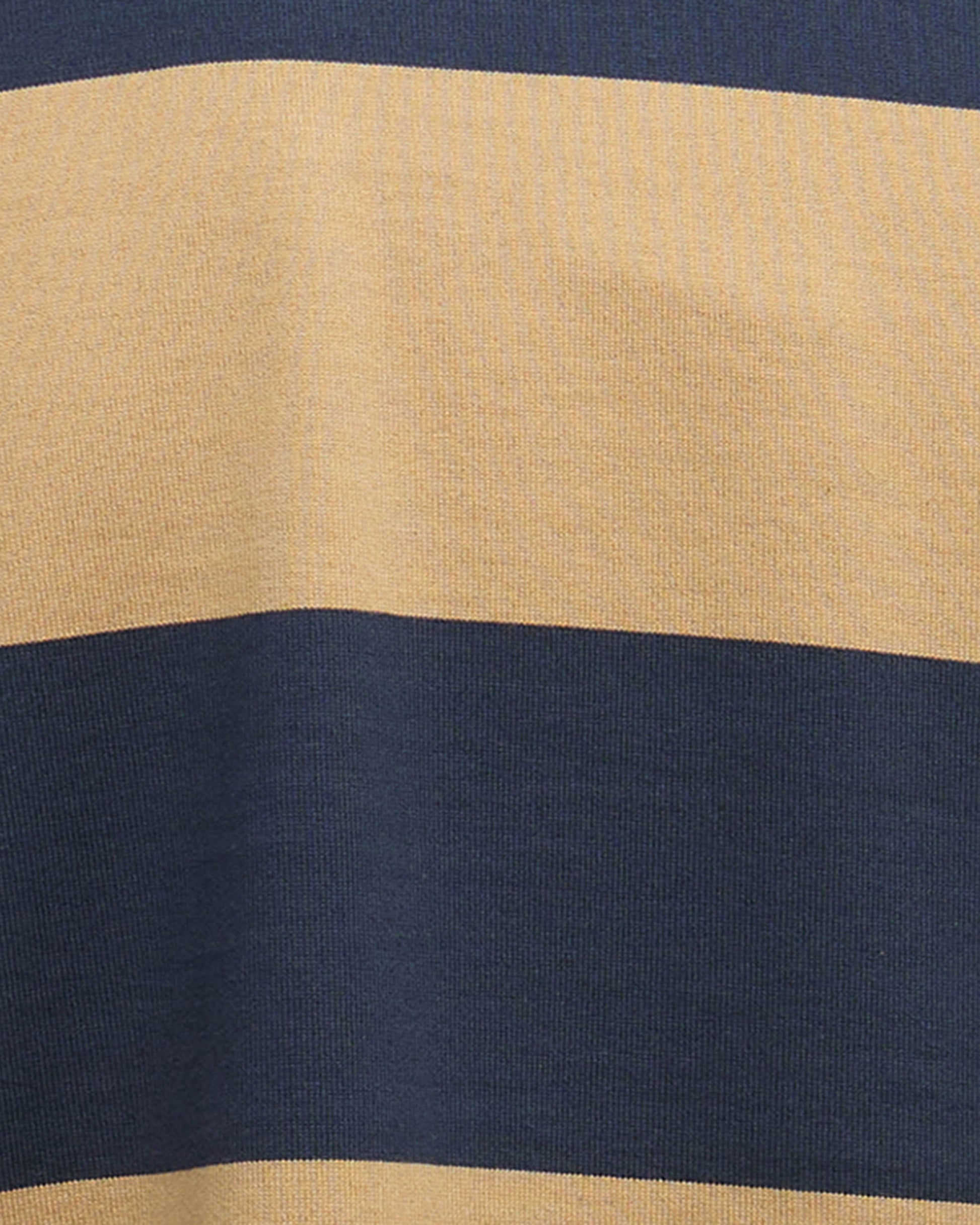 Barbour Broome Mens Rugby Shirt - Navy/Trench | CHO | Designer Mens Rugby Shirts