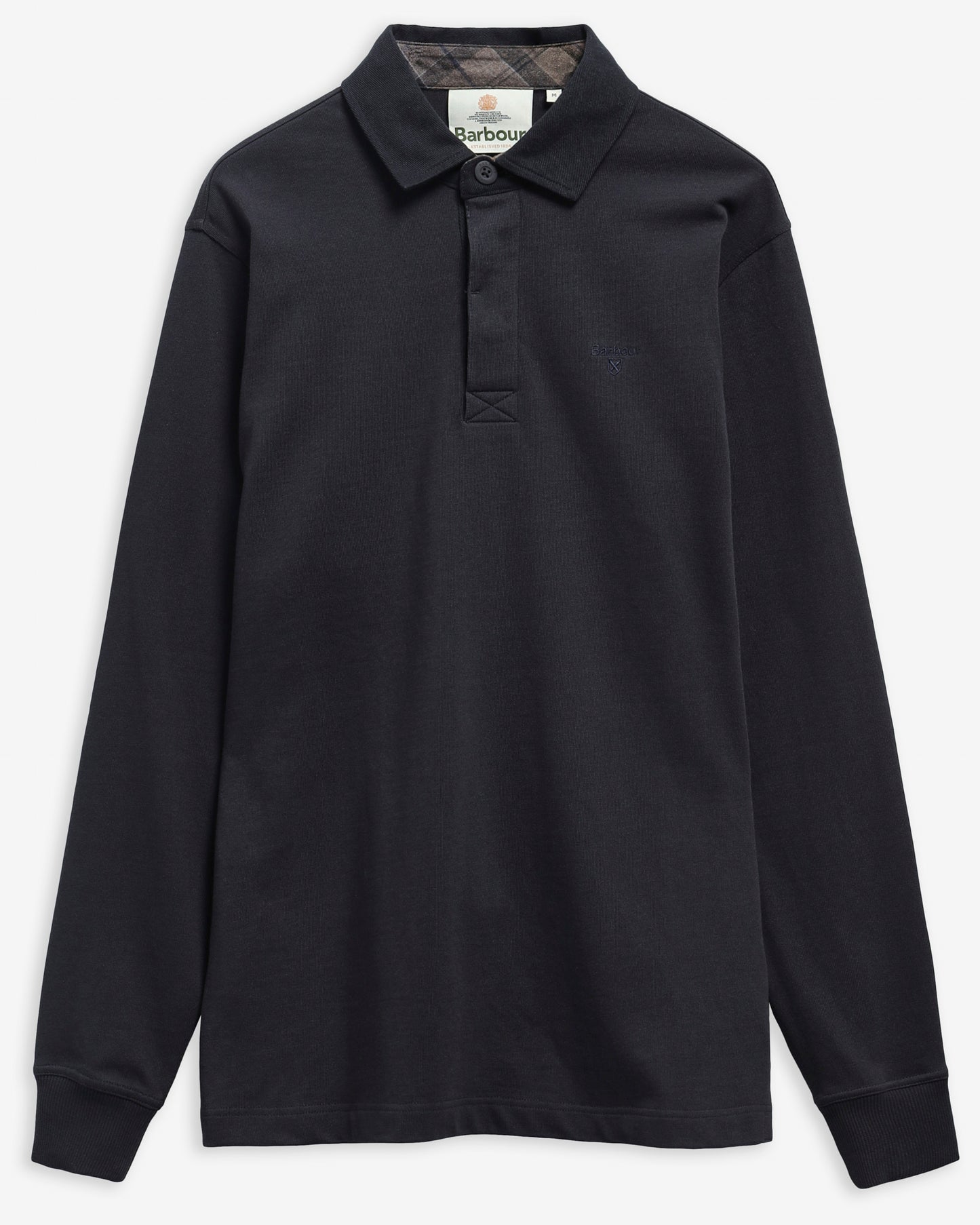 Barbour Haughton Mens Rugby Shirt - Dark Navy
