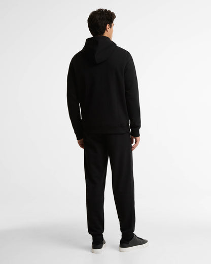 Barbour International Mens Pullover Hoodie and Joggers Tracksuit - Black | CHO | Designer Mens Tracksuits