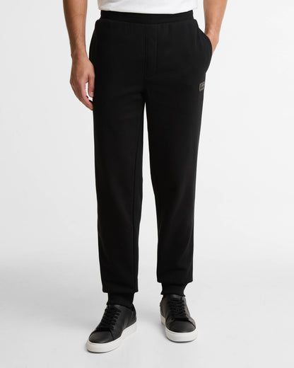 Barbour International Mens Pullover Hoodie and Joggers Tracksuit - Black | CHO | Designer Mens Tracksuits