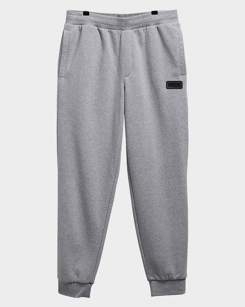 Barbour International Mens Pullover Hoodie and Joggers Tracksuit - Anthracite Marl | CHO | Designer Mens Tracksuits