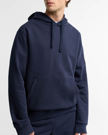 Barbour International Mens Pullover Hoodie and Joggers Tracksuit - Navy Blazer | CHO | Designer Mens Tracksuits