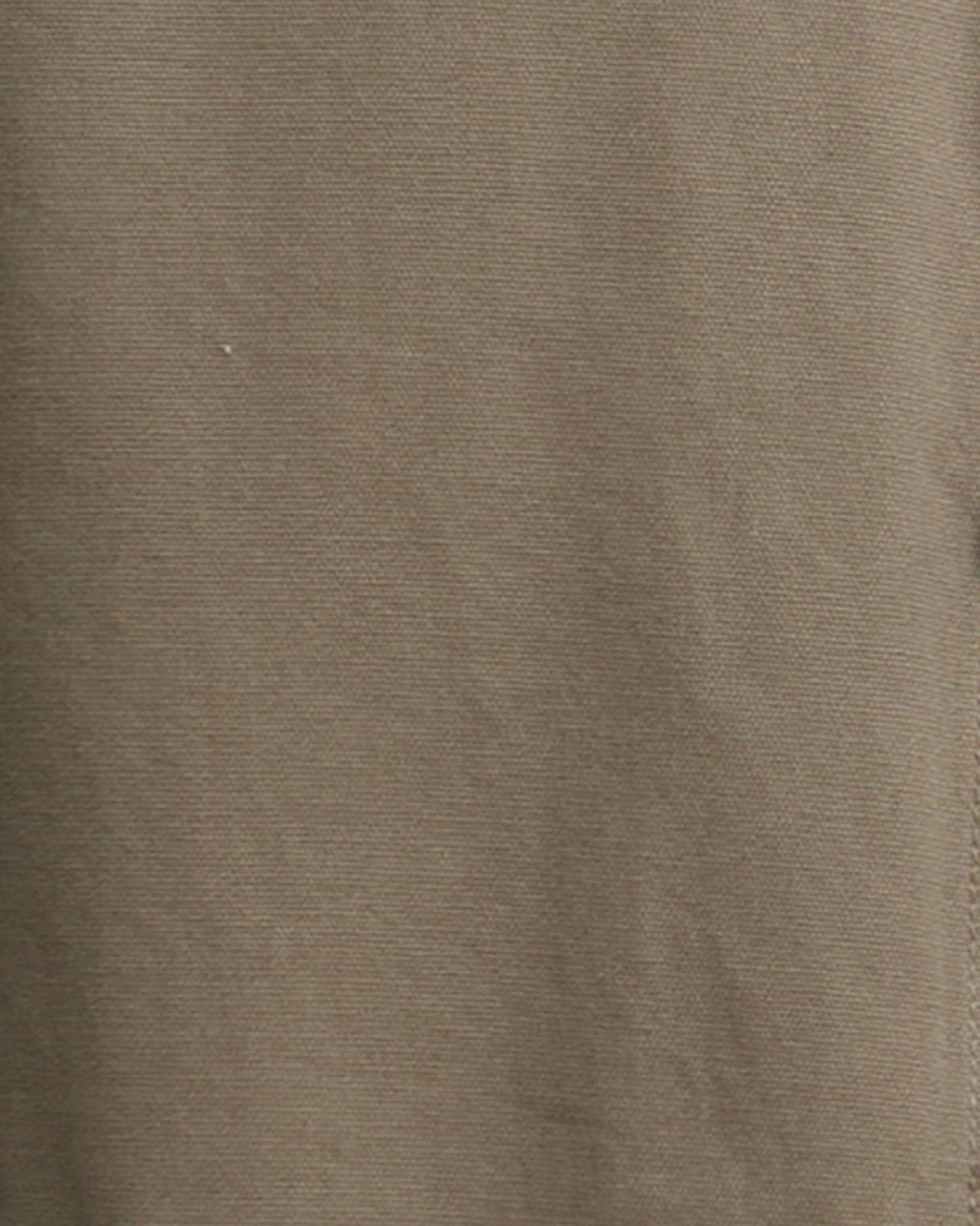 Barbour Washed Mens Overshirt in Smokey Olive - fabric detail