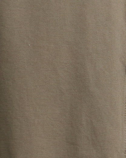 Barbour Washed Mens Overshirt in Smokey Olive - fabric detail