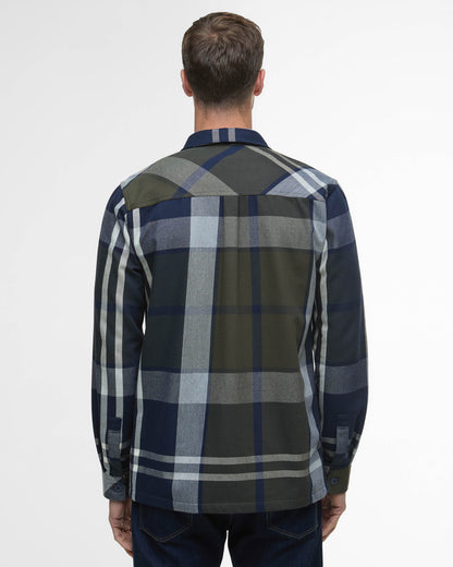 Barbour Lannich Mens Tartan Overshirt - Fernwood Tartan