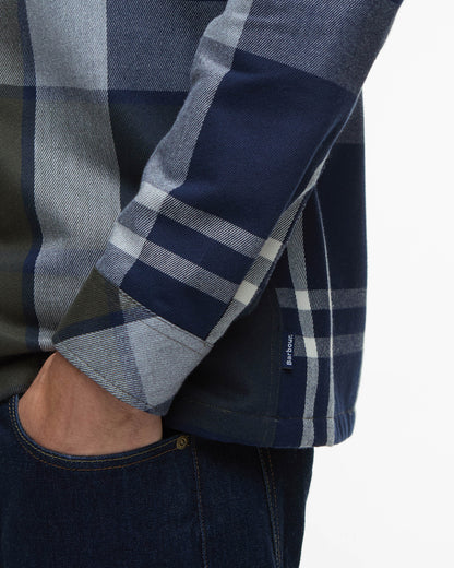 Barbour Lannich Mens Tartan Overshirt - Fernwood Tartan