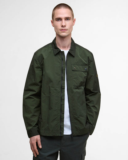 Barbour International Inline Mens Overshirt - Sage