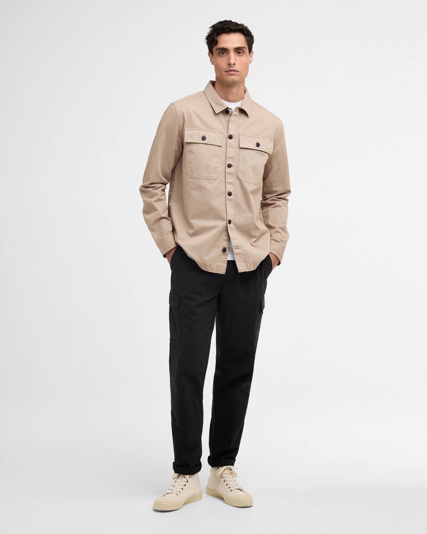 Barbour International Arlo Mens Overshirt - Coriander