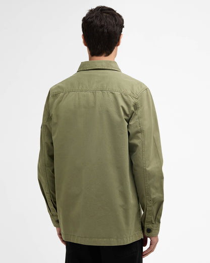 Barbour International Arlo Mens Overshirt - Burnt Olive