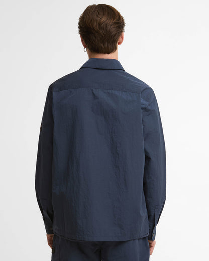 Barbour International Inline Mens Overshirt - Oxford Navy