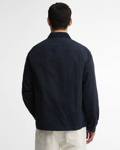 Barbour International A7 Mens Overshirt - Navy | CHO | Designer Mens Overshirts