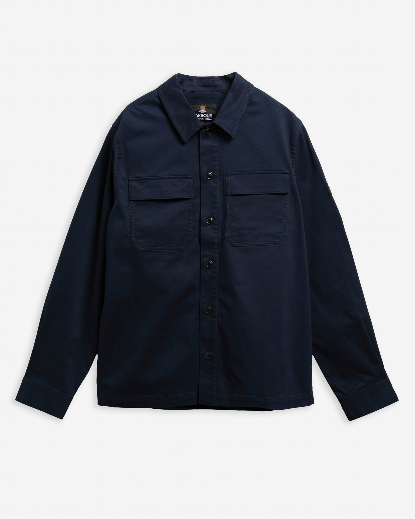 Barbour International Backford Mens Overshirt - Navy