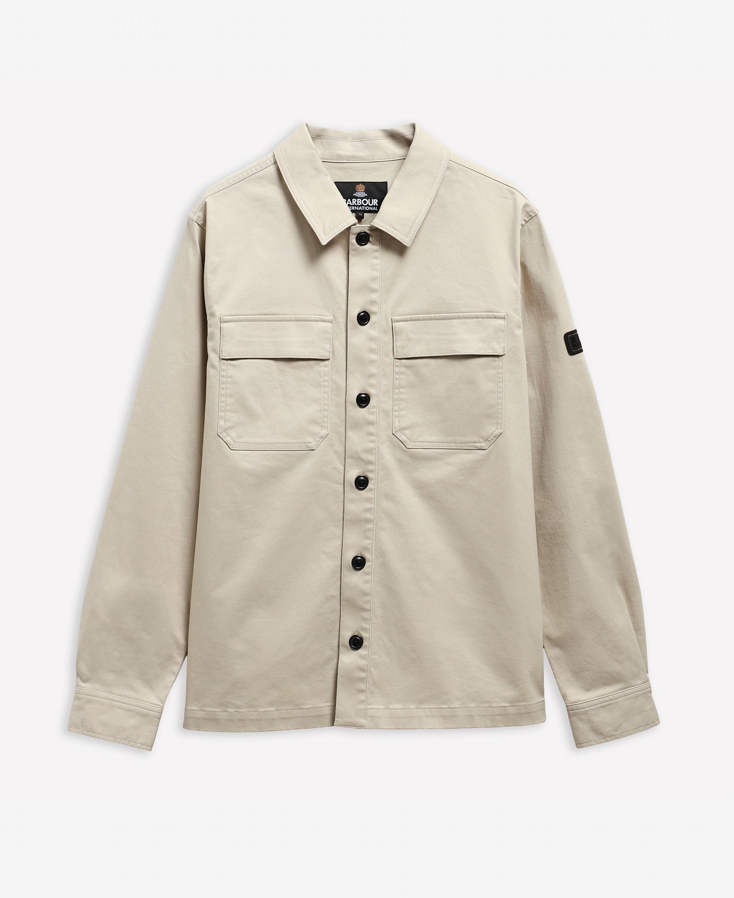 Barbour International Backford Mens Overshirt - Island Fossil