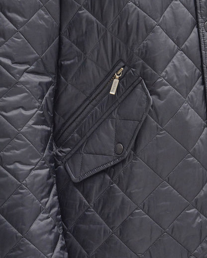 Barbour Flyweight Chelsea Mens Quilted Jacket - Black | CHO | Designer Mens Padded Jackets