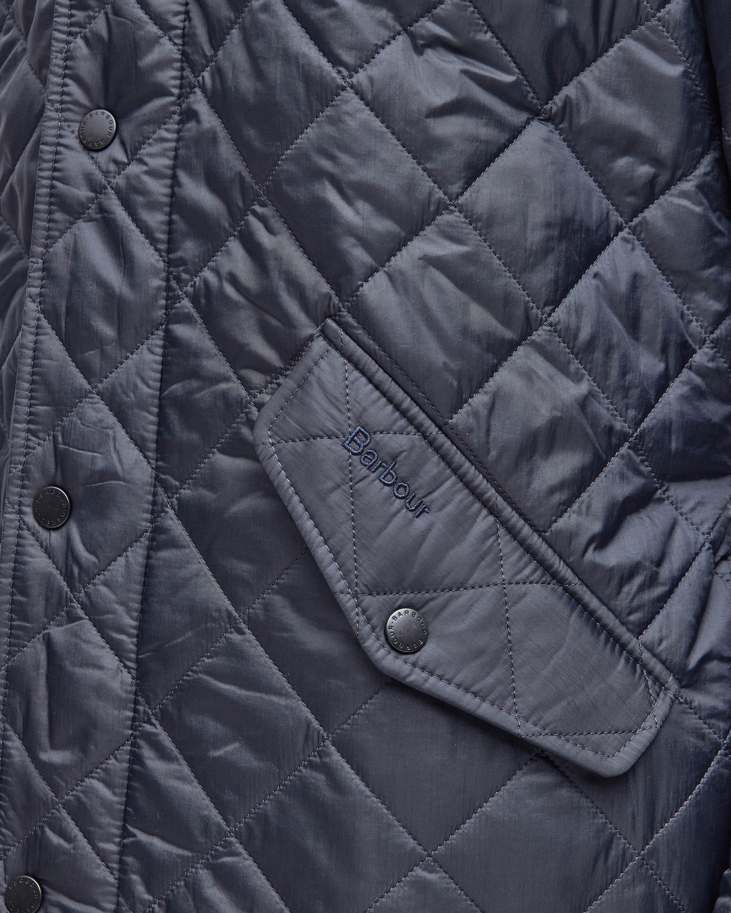 Barbour Flyweight Chelsea Mens Quilted Jacket - Navy | CHO | Designer Mens Padded Jackets
