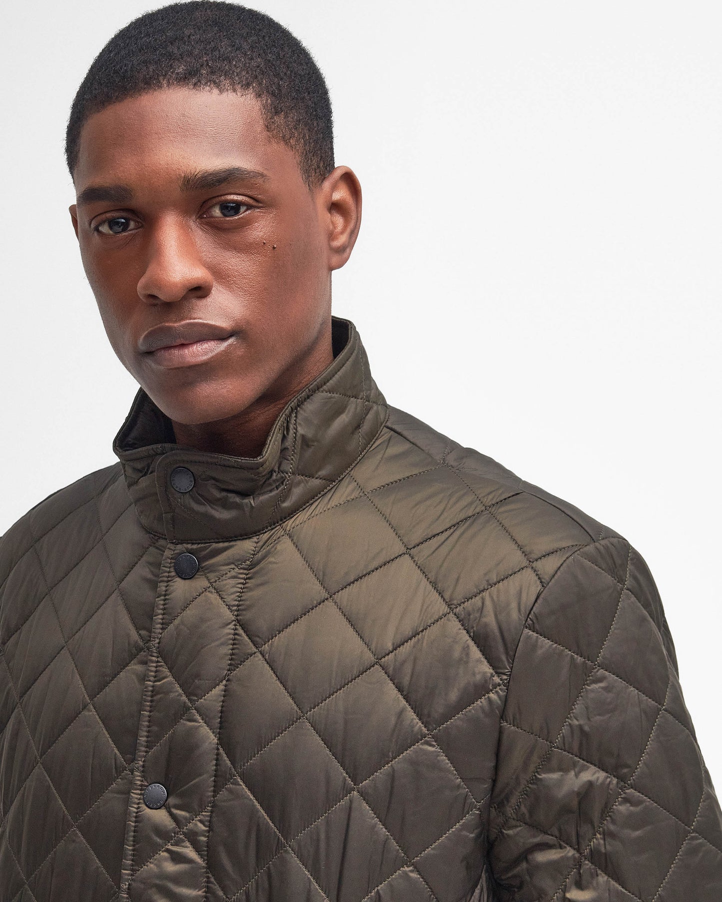Barbour Flyweight Chelsea Mens Quilted Jacket - Olive | CHO | Designer Mens Padded Jackets