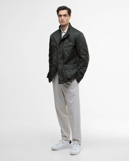Barbour International Ariel Mens Polarquilt Jacket - Sage