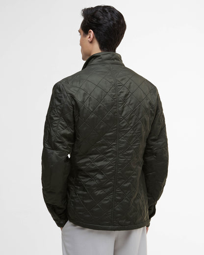 Barbour International Ariel Mens Polarquilt Jacket - Sage
