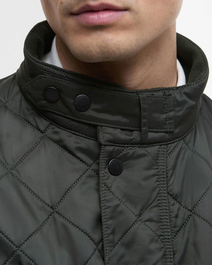 Barbour International Ariel Mens Polarquilt Jacket - Sage