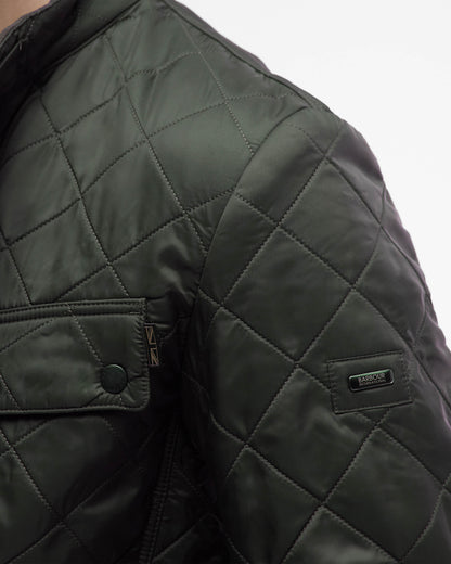 Barbour International Ariel Mens Polarquilt Jacket - Sage
