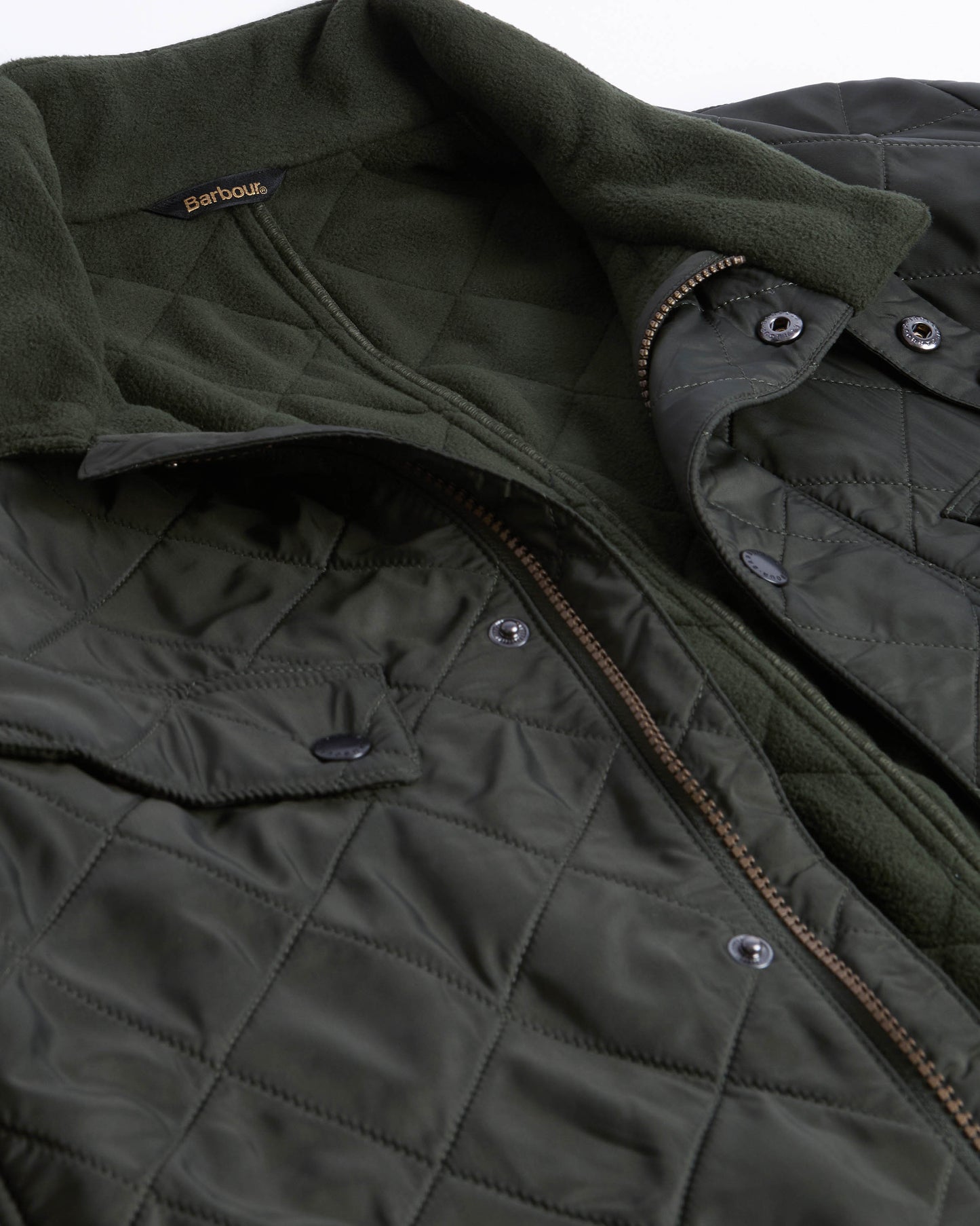 Barbour International Ariel Mens Polarquilt Jacket - Sage