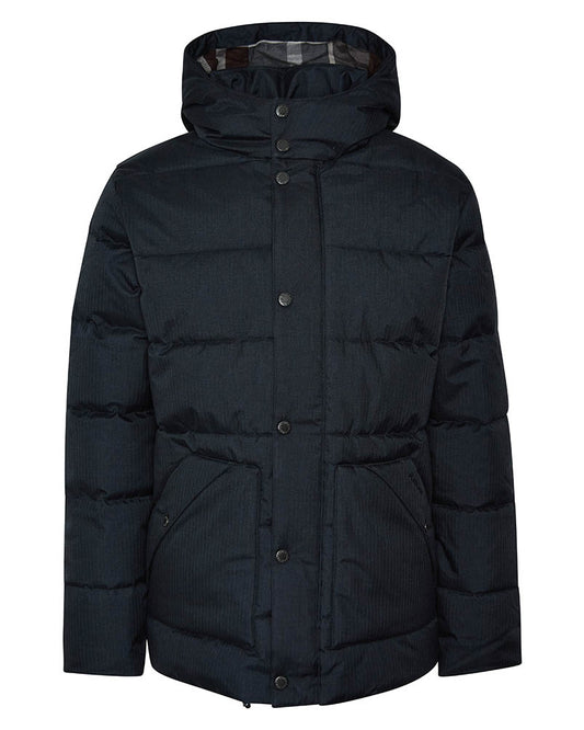 Barbour Brampton Mens Puffer Jacket - Dark Navy/Midnight Oak