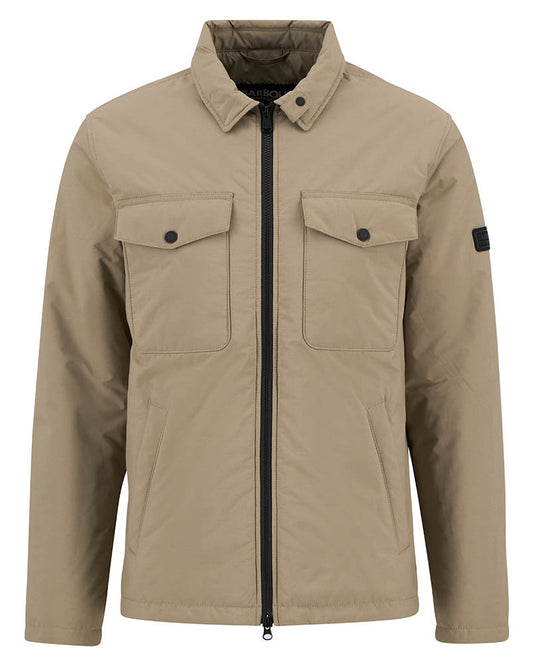 Barbour International Distill Mens Quilted Jacket - Brindle