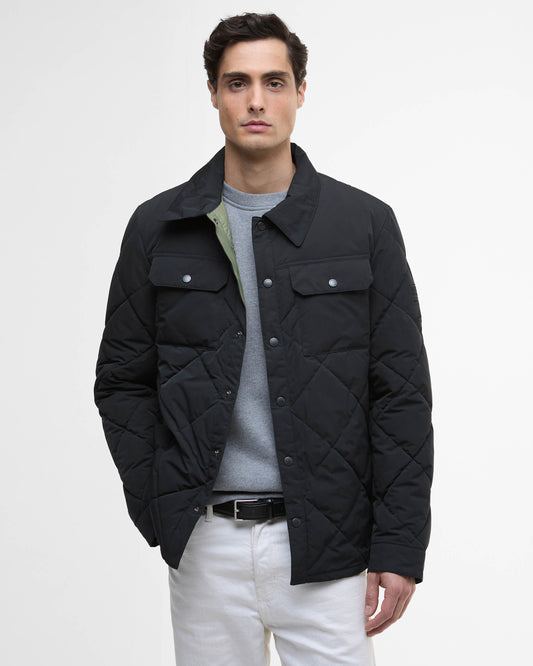 Barbour International Axwell Mens Puffer Jacket - Black