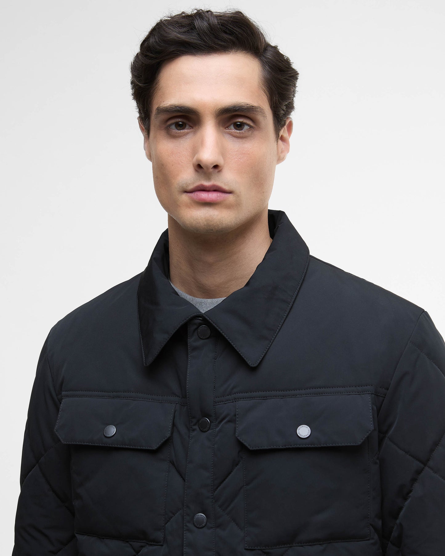Barbour International Axwell Mens Puffer Jacket - Black