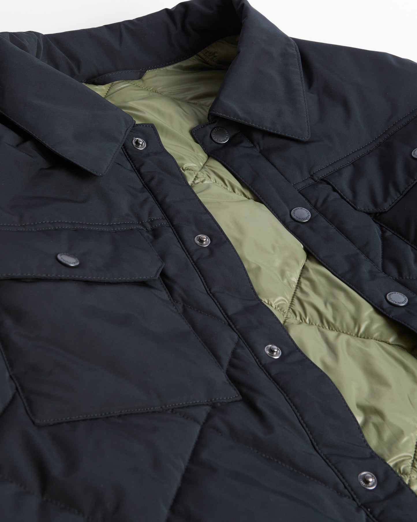 Barbour International Axwell Mens Puffer Jacket - Black