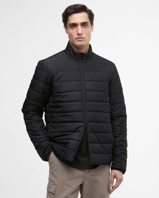 Barbour International Aldon Mens Quilted Jacket - Black