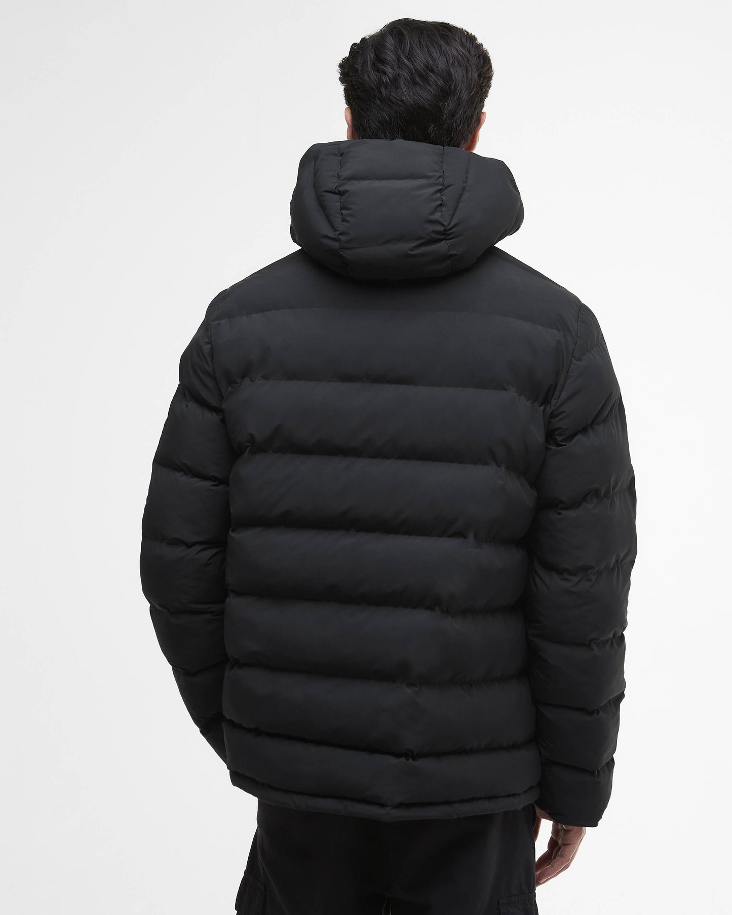Barbour International Daleson Mens Puffer Jacket - Black
