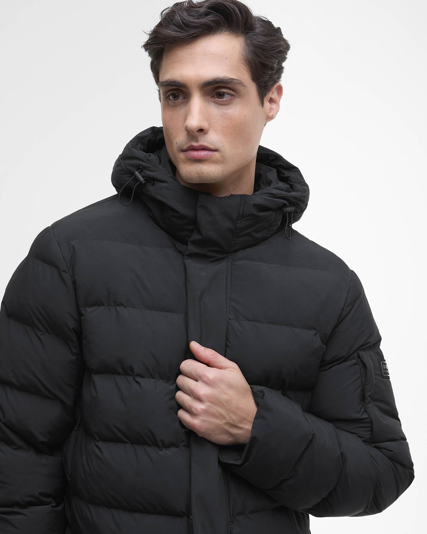 Barbour International Daleson Mens Puffer Jacket - Black