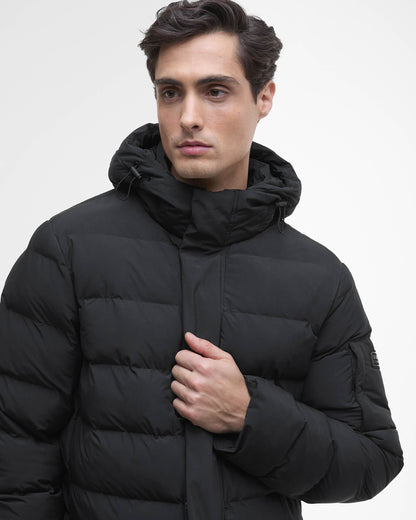 Barbour International Daleson Mens Puffer Jacket - Black