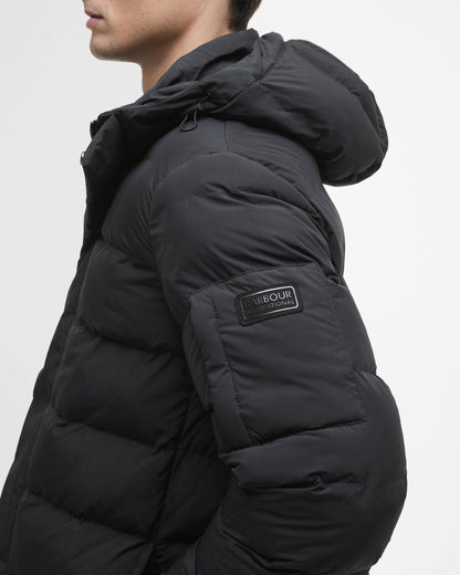 Barbour International Daleson Mens Puffer Jacket - Black