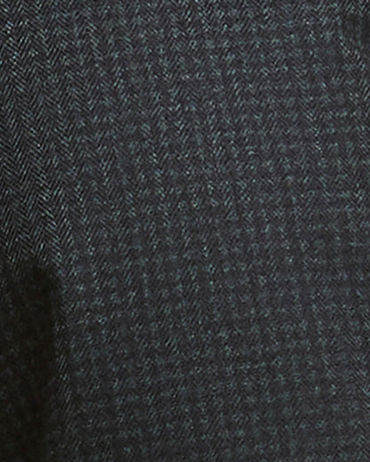 Barbour International Check Distill Mens Quilted Jacket - Black/Sage Check
