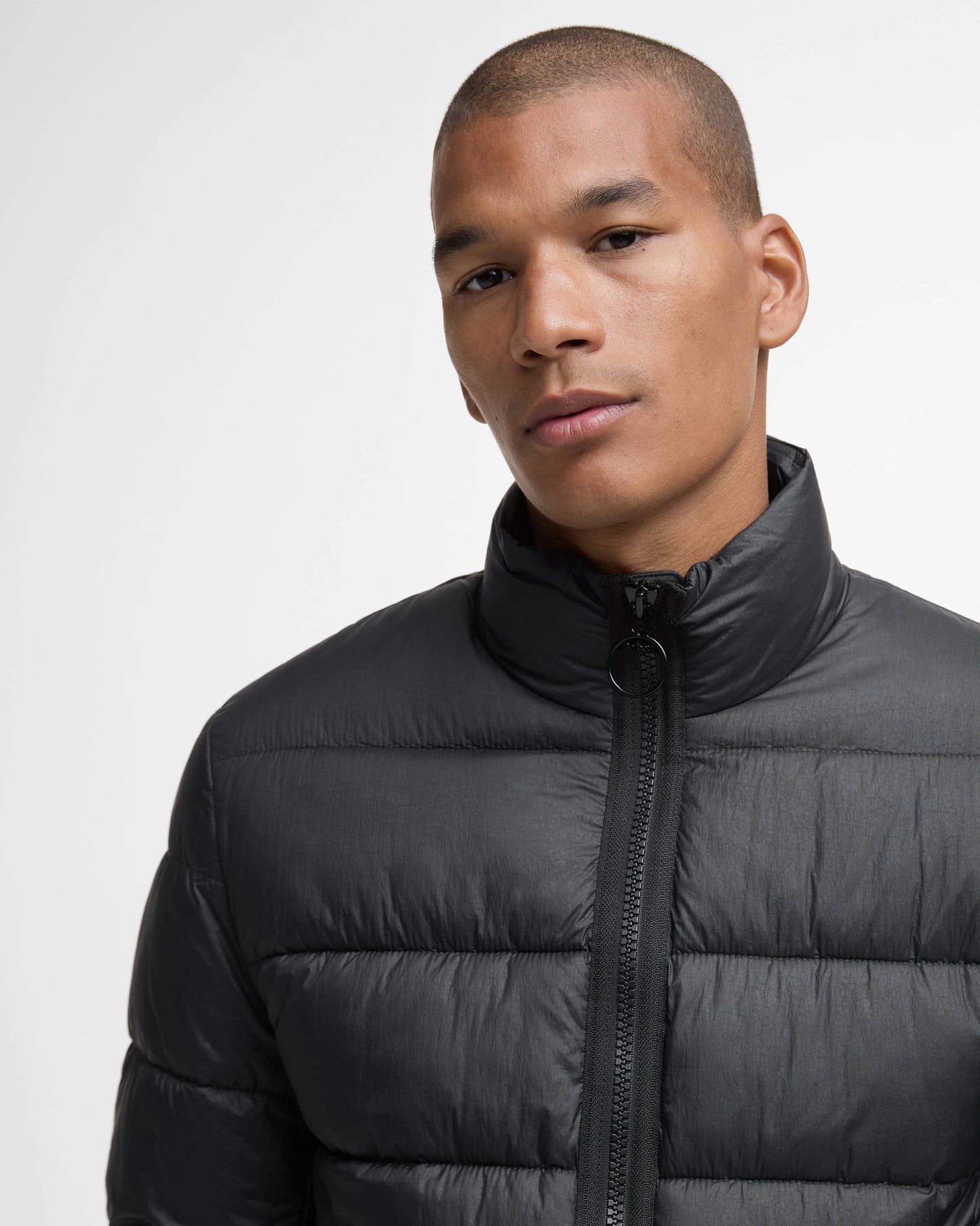 Barbour Offshore Mens Quilted Jacket - Black