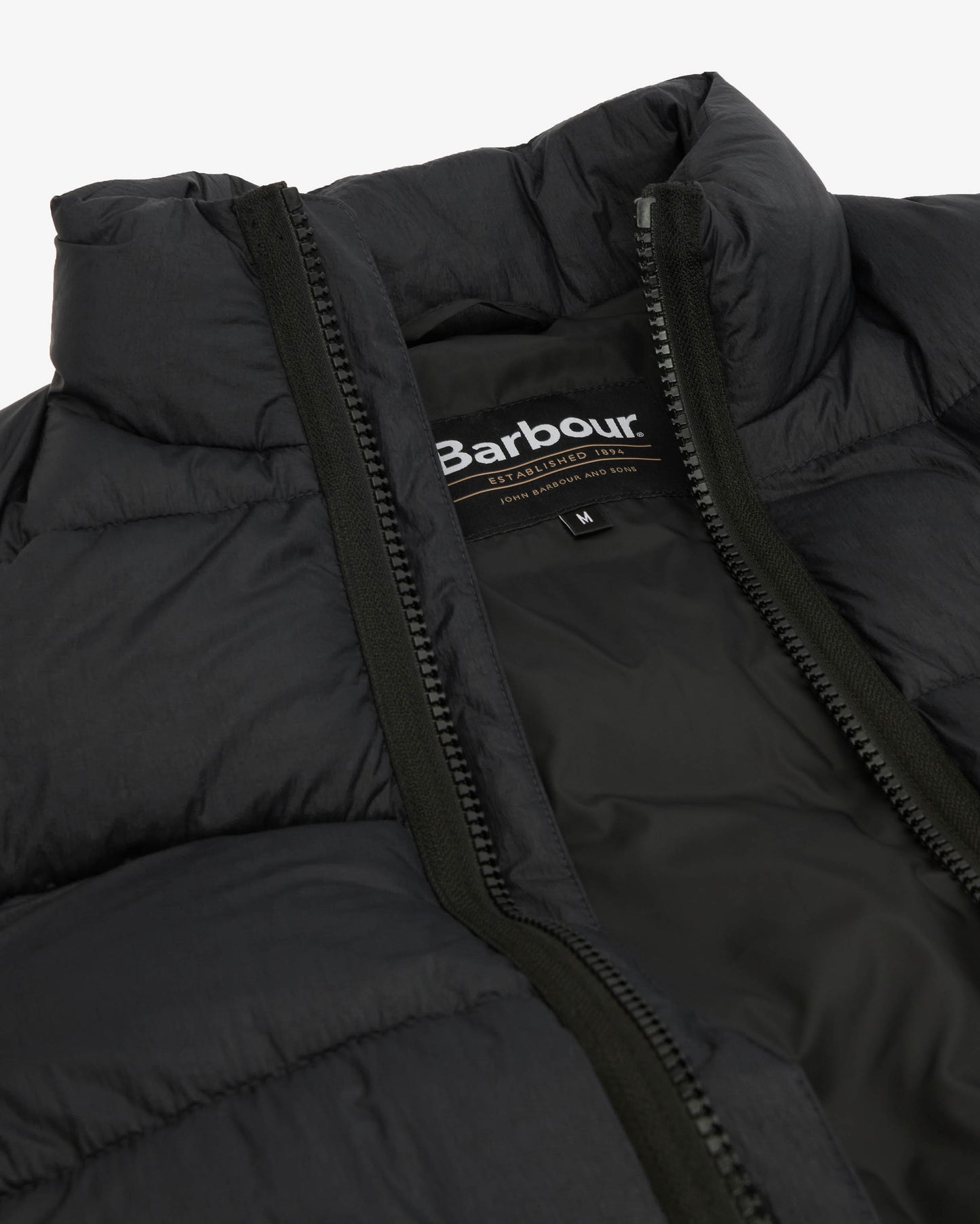 Barbour Offshore Mens Quilted Jacket - Black