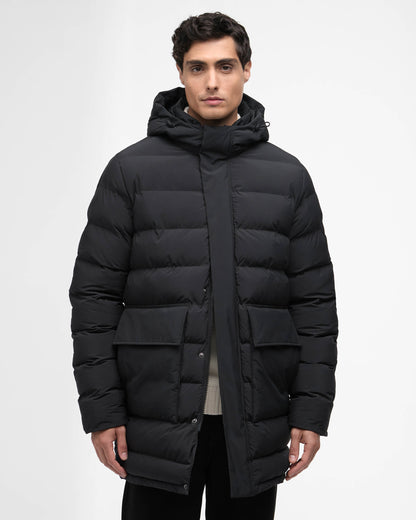 Barbour International Dalesmith Mens Puffer Jacket - Black