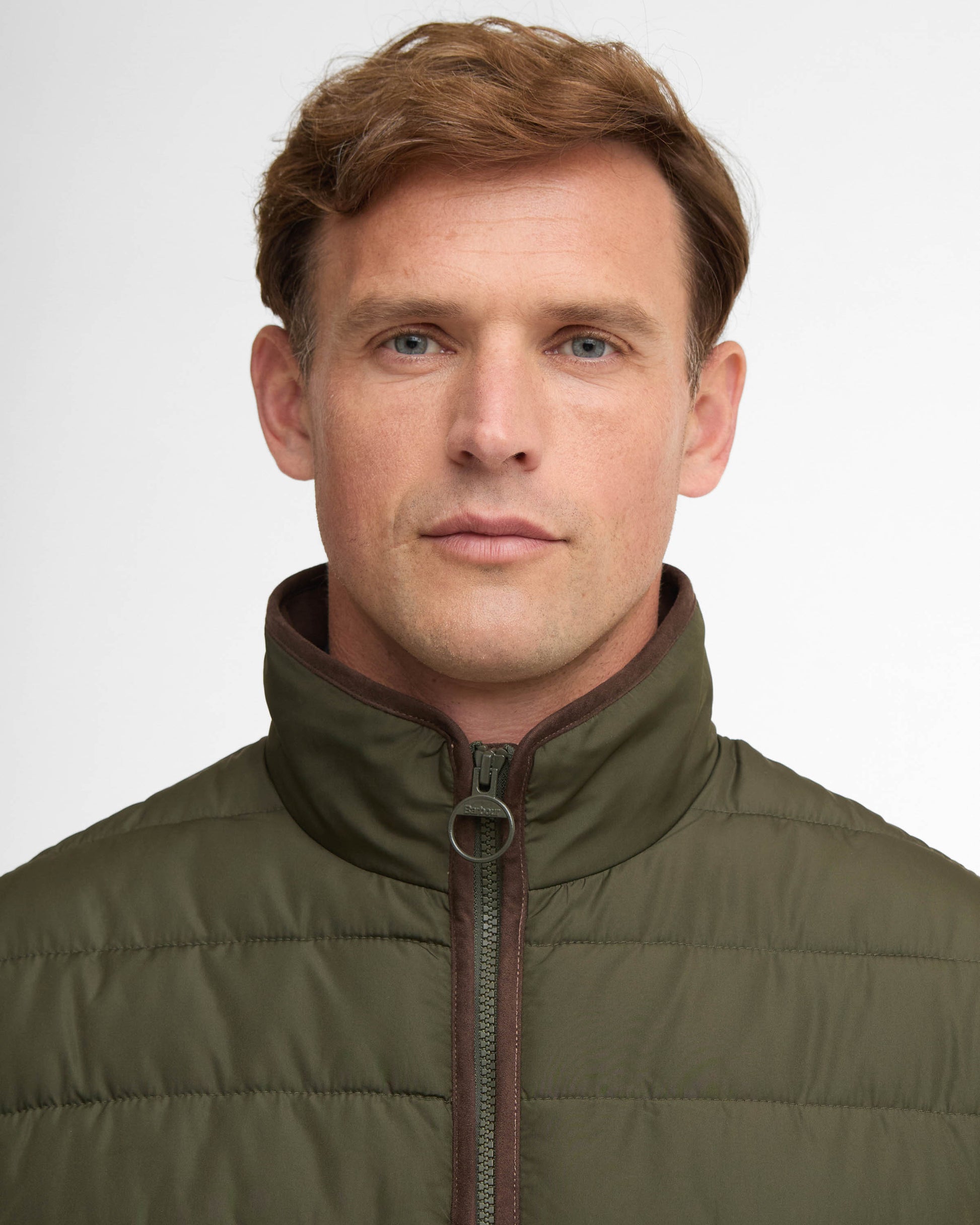 Barbour Broughton Mens Quilted Jacket - Olive | CHO | Designer Mens Padded Jackets