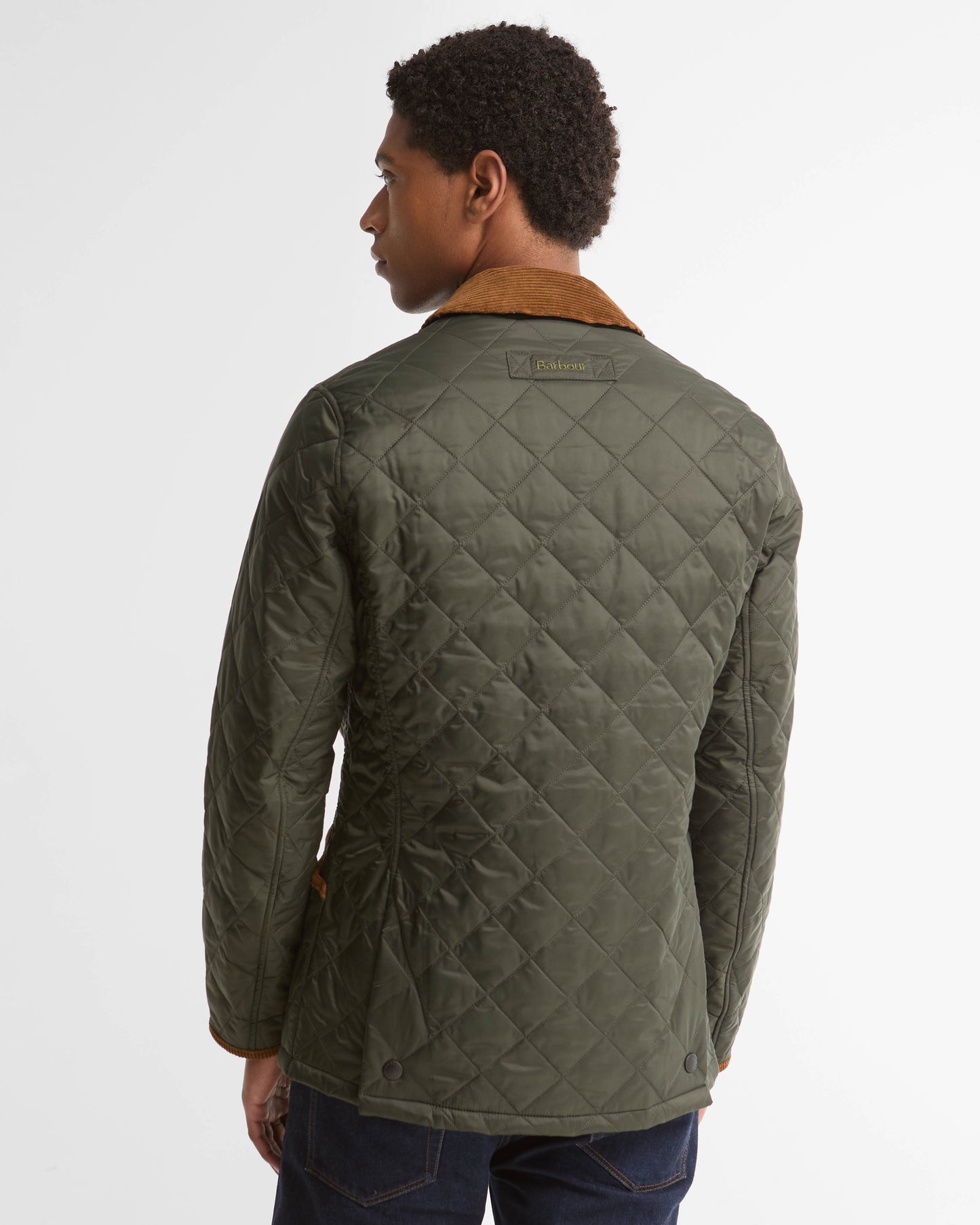 Barbour Icons Heritage Liddesdale Mens Quilted Jacket - Sage | CHO | Designer Mens Quilted Jackets